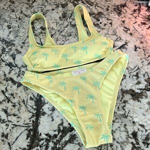 XXS Stoney Clover Palm Tree Bikini
